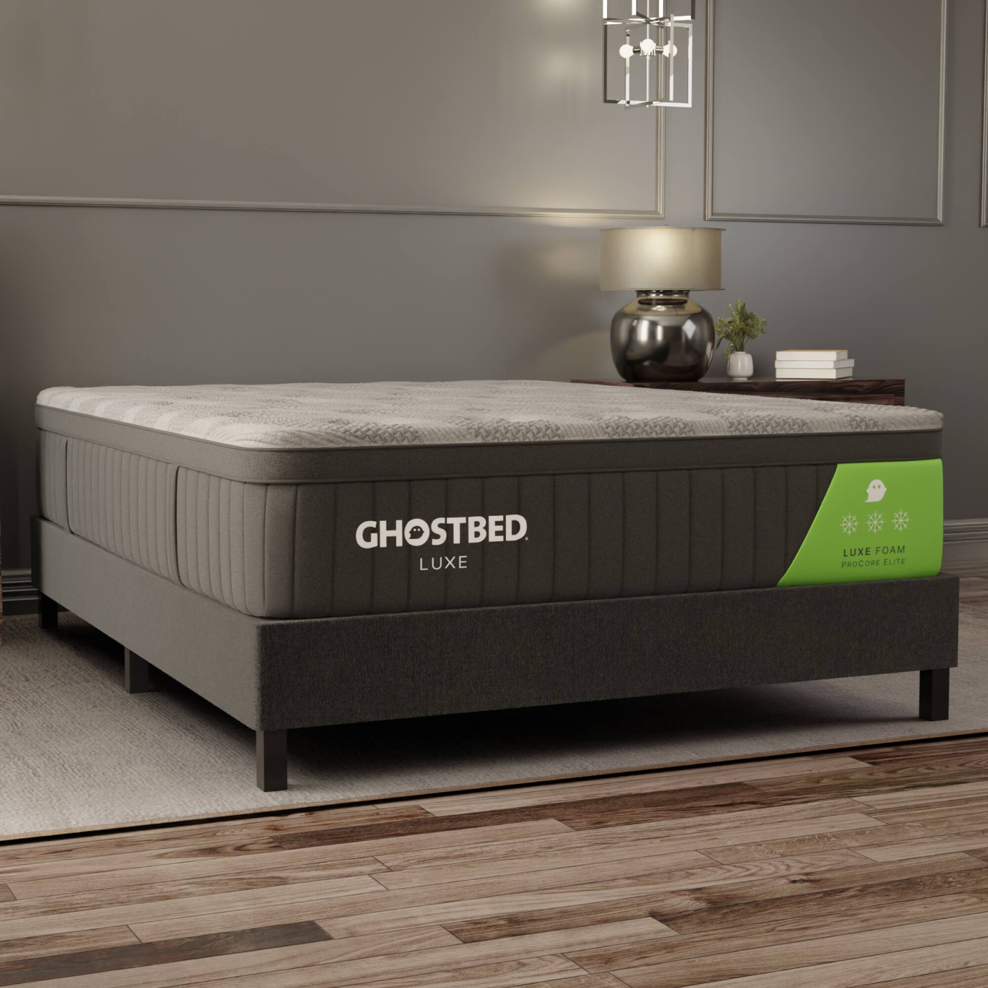 GHOSTBED  
LUXE  

LUXE FOAM  
PROCORE ELITE
