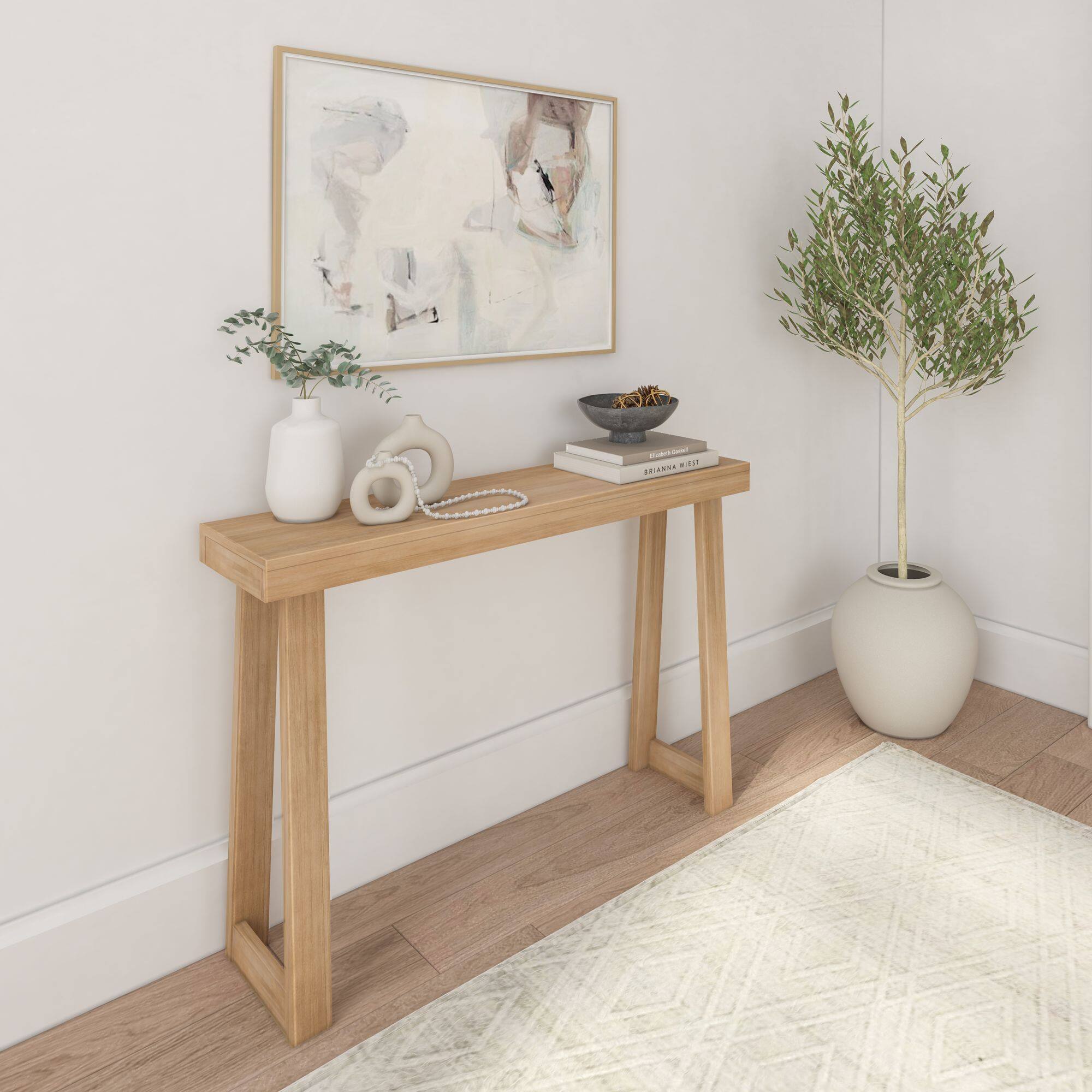 Plank+Beam - Classic Console Table (46in / 1170mm) - Blonde