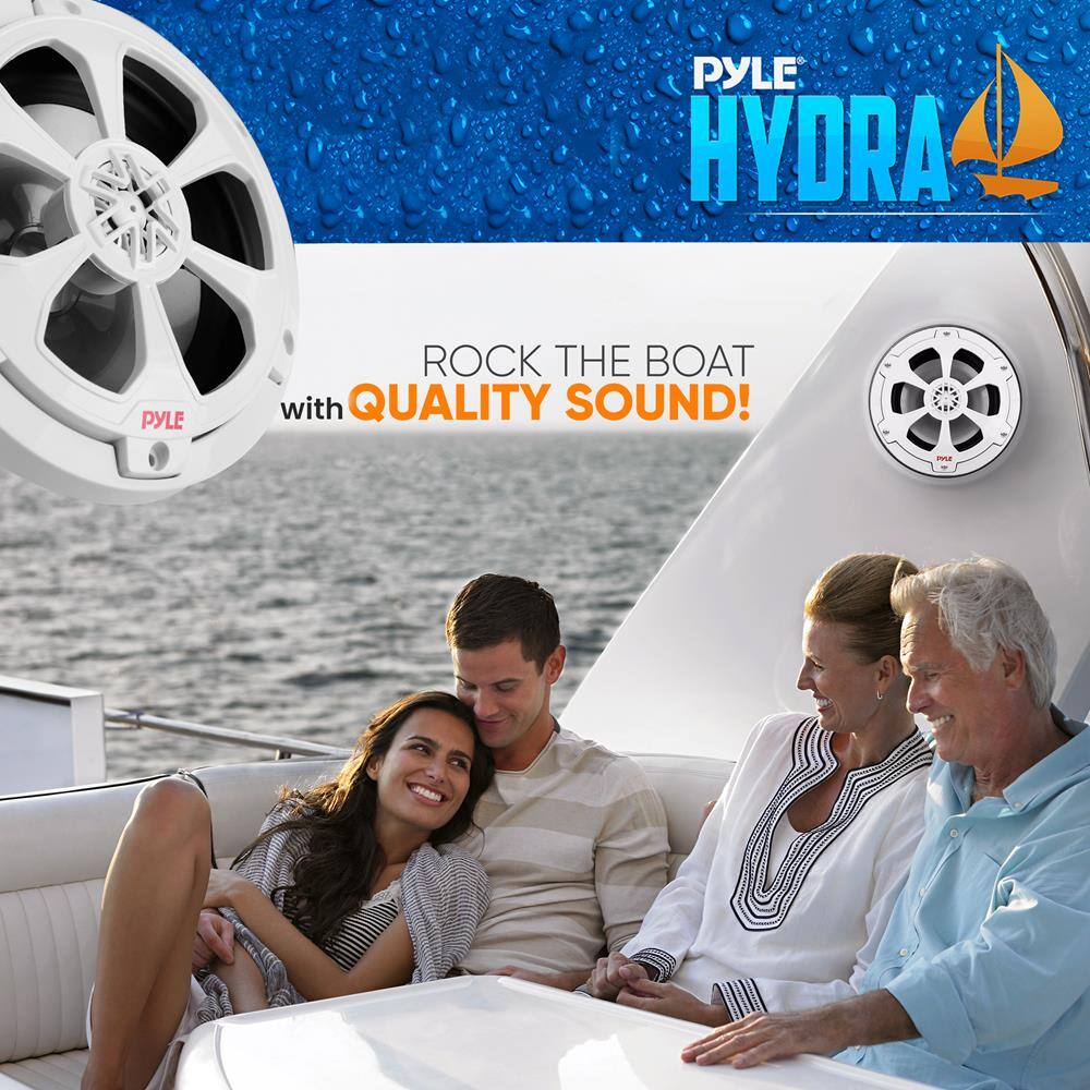 PYLE HYDRA

ROCK THE BOAT with QUALITY SOUND!