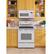 Alt View 13. GE - 5.3 Cu. Ft. Freestanding Electric Convection Range with Self-Cleaning and No-Preheat Air Fry - White.