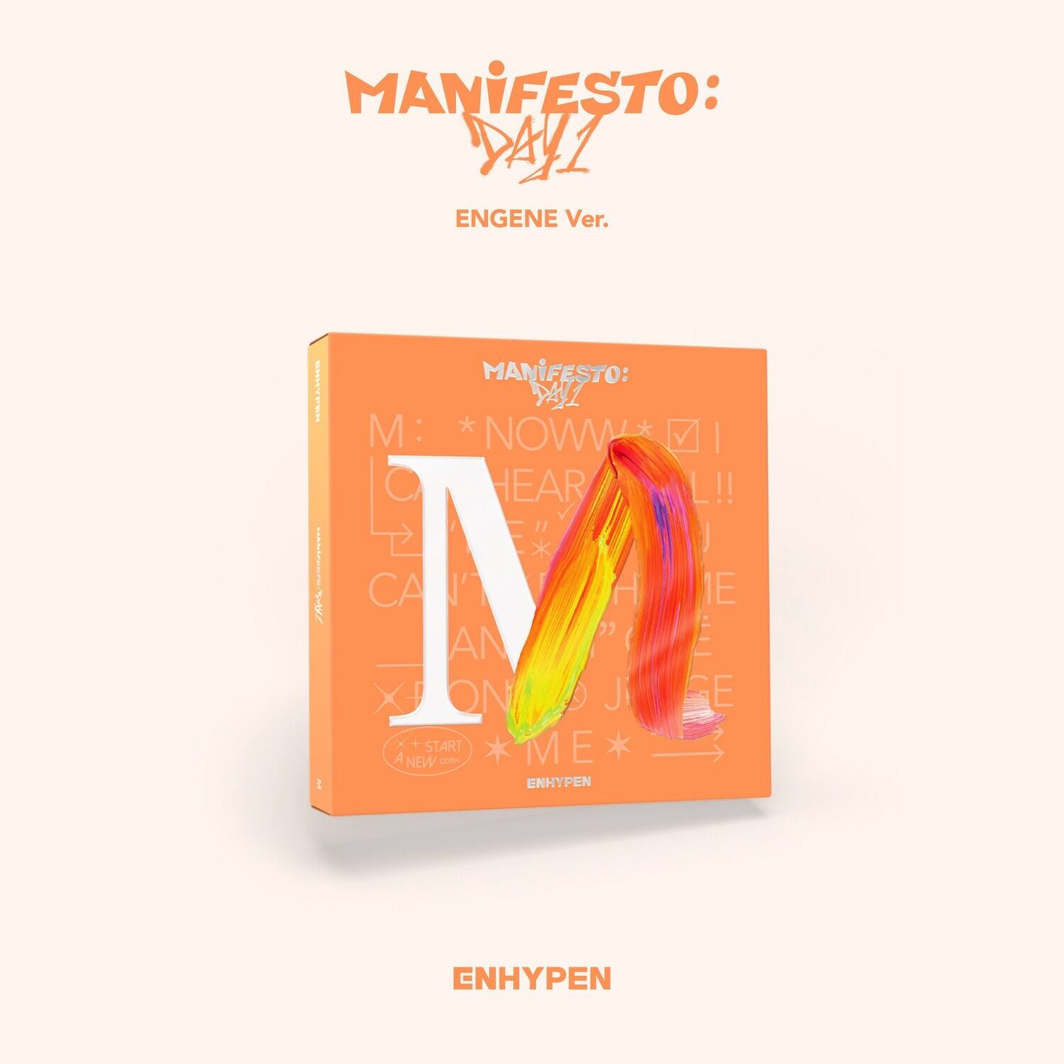 ENHYPEN - MANIFESTO : DAY 1  - COMPACT DISCS [CD]