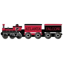 Fan Creations - Atlanta Falcons 6'' x 24'' Train Cutout Sign - Multicolor