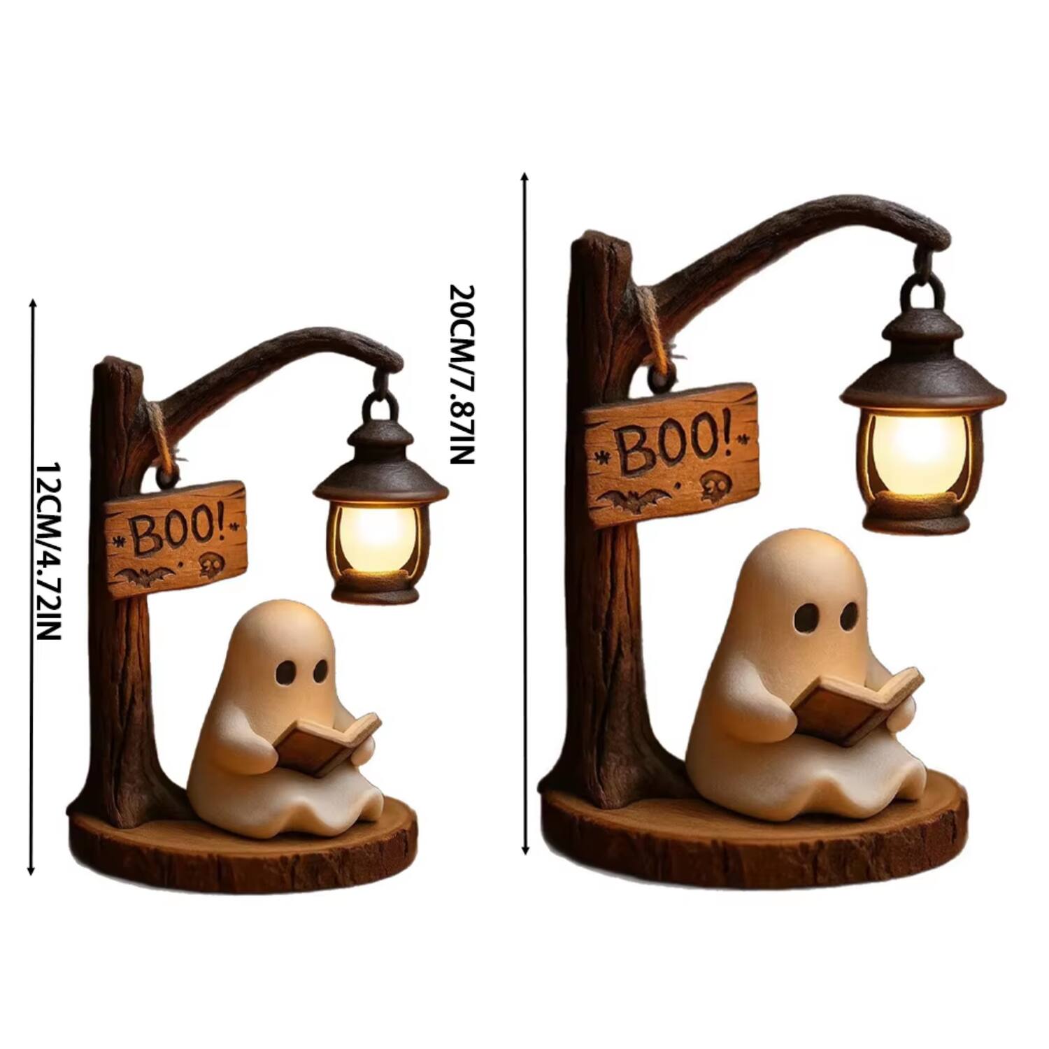 12CM/4.72IN BOO!  
20CM/7.87IN BOO!