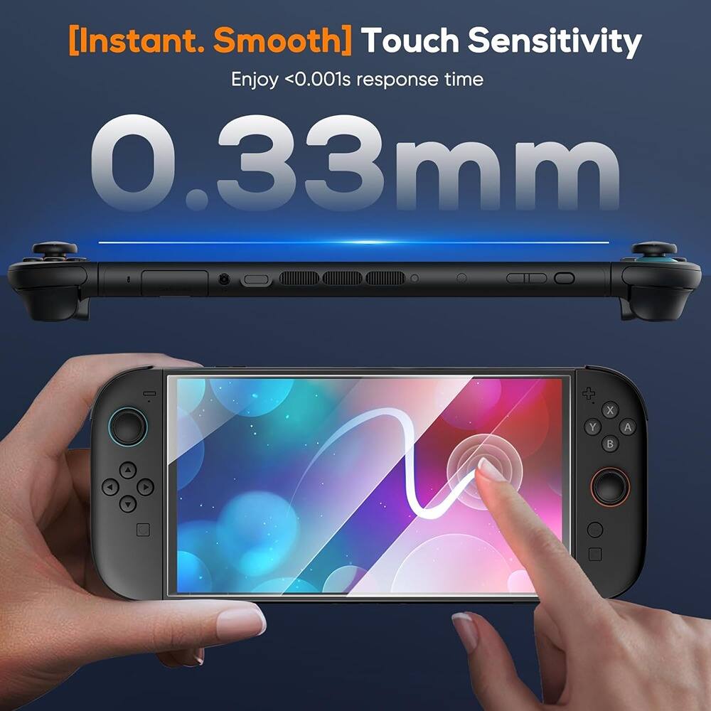 [Instant. Smooth] Touch Sensitivity  
Enjoy <0.001s response time  
0.33mm