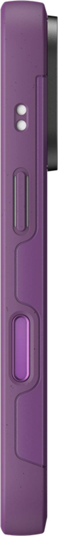 Left. CASETiFY - Force Case MagSafe Compatible for Apple iPhone 18 Pro and 17 Pro Devices - Violet.