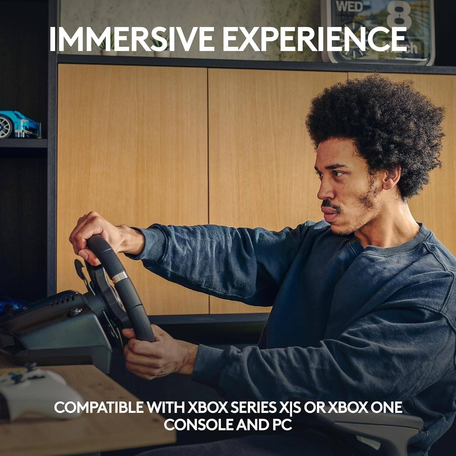 IMMERSIVE EXPERIENCE

COMPATIBLE WITH XBOX SERIES X|S OR XBOX ONE CONSOLE AND PC
