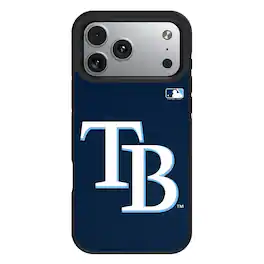 Keyscaper - MLB - Tampa Bay Rays Personalized Bump Case with 8.2ft Drop Protection - 15 - Multicolor