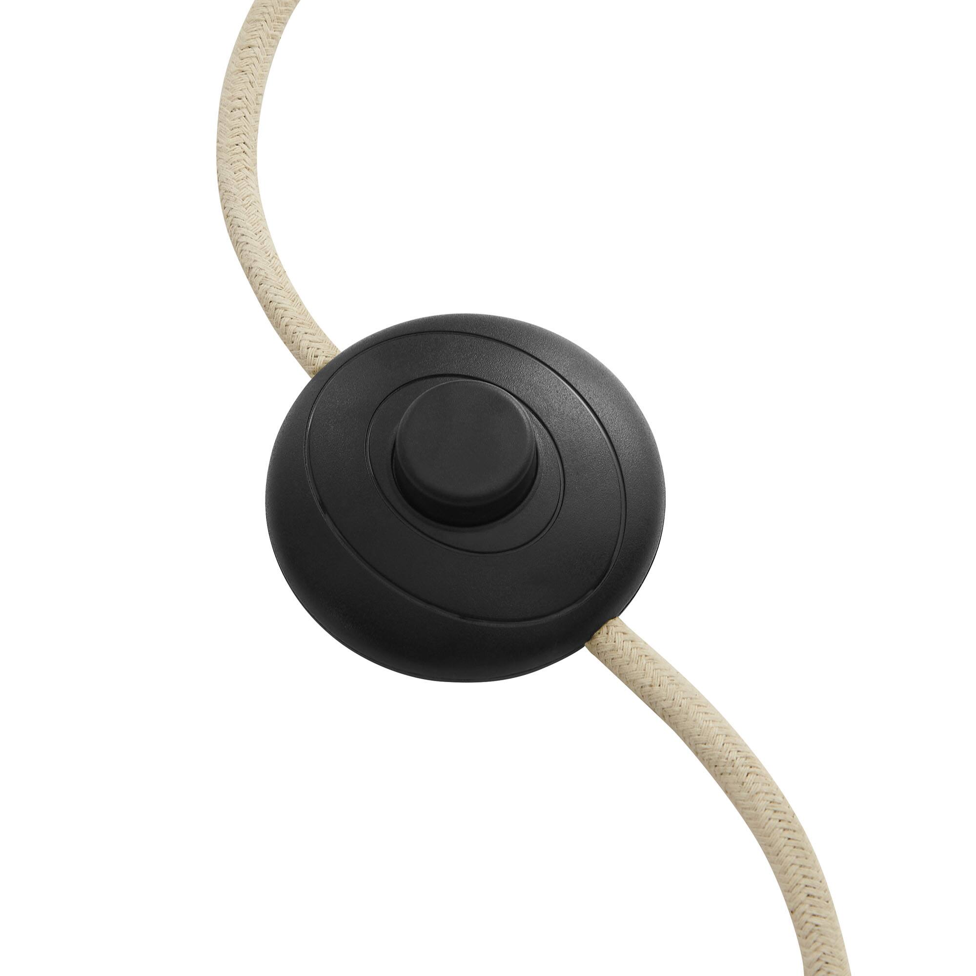 Alt View 6. Modway - Saylor Carved Ribbed Wood Floor Lamp With Drum Shade by Modway - White Gray.