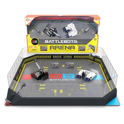 Hasbro Hexbug Battlebots Arena | Bite Force and Blacksmith Black Hasbro Hexbug Battlebots Arena | Bite Force and Blacksmith Black