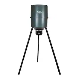 Wildgame Innovations - Quick-Set Pro 270lb Game Feeder with Digital Timer - Black/Black