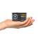 Front. AAXA - P7 Mini LED Pico Projector with DLP 1080P Full HD Resolution, Wired Smart Device Mirroring, Up to 120” Projection - Gray/Black.