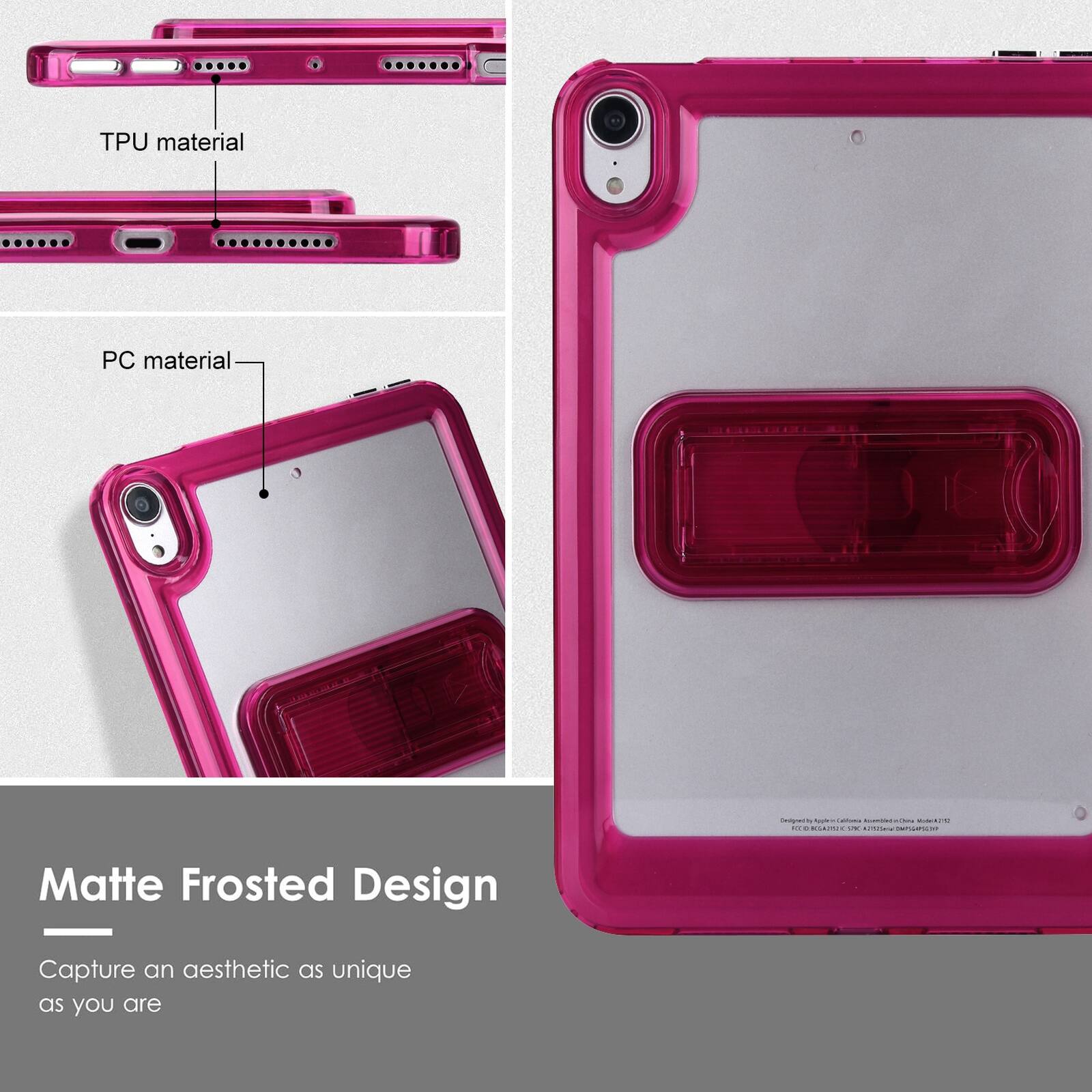 TPU material  
PC material  
- CE  
- Matte Frosted Design  
Capture an aesthetic as unique as you are