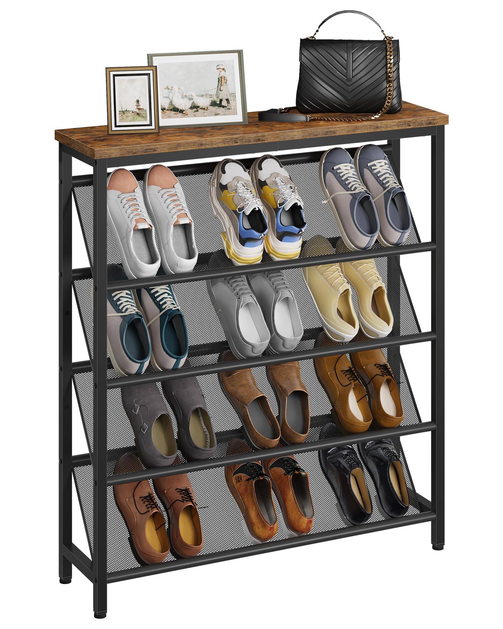 Rustic Brown, Black 29.5"L x 7.9"W x 41.3"H