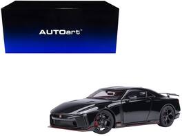Nissan GT-R50 By ItalDesign Black and Matt Black 1/18 Model Car by Autoart - Matte Black