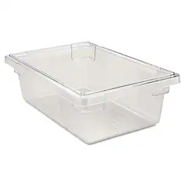 RubberMaid - Food Storage Container, 3-1/2 Gallon, 6" High - Clear