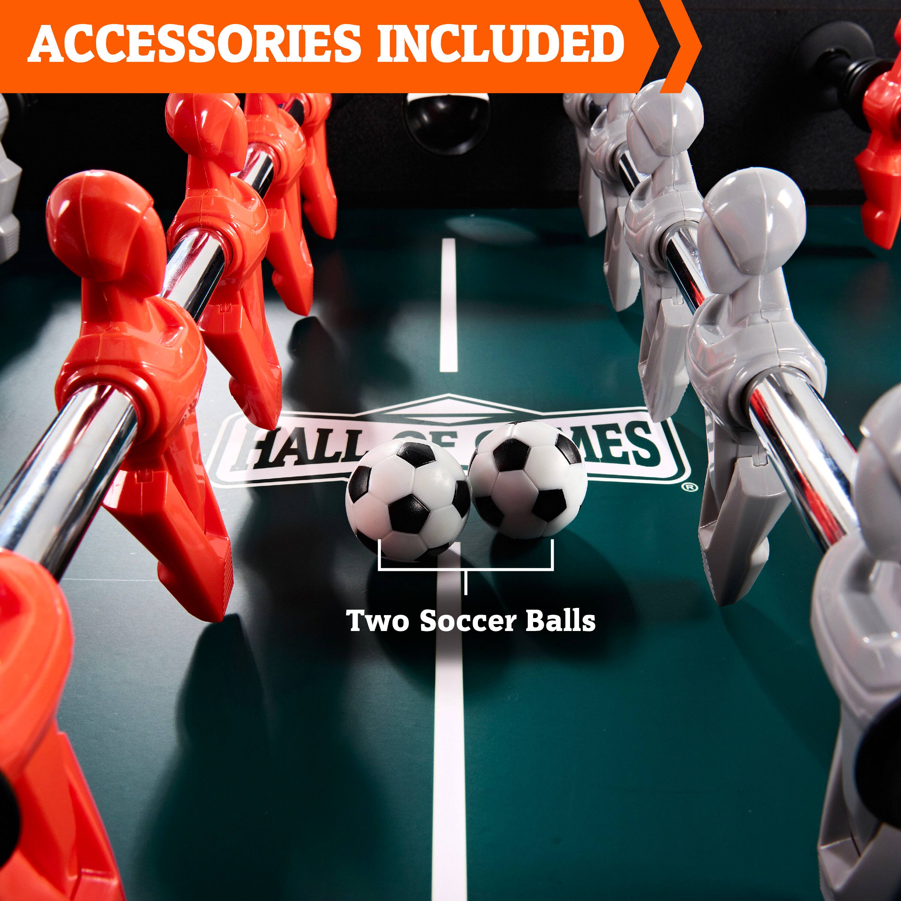 Accessories Included: Hall of Fame Two Soccer Balls