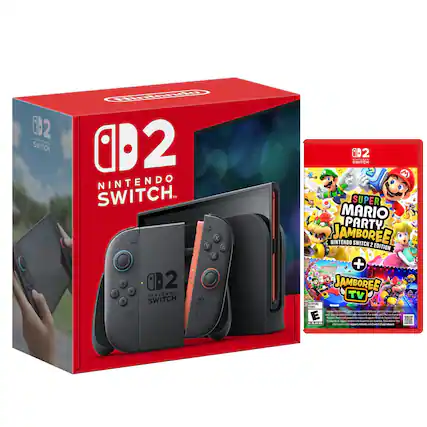 C2 2 SINTENDO SWITCH TheT 102 NINTENDO SWITCH x Y A B D 2 NINTENDO SWITCH 2 | SWITCH SUPER MARIO PARTY NINTENDO JAMBOREE SWITCH 2 EDITION + JAMBOREE TV - E (Everyone)