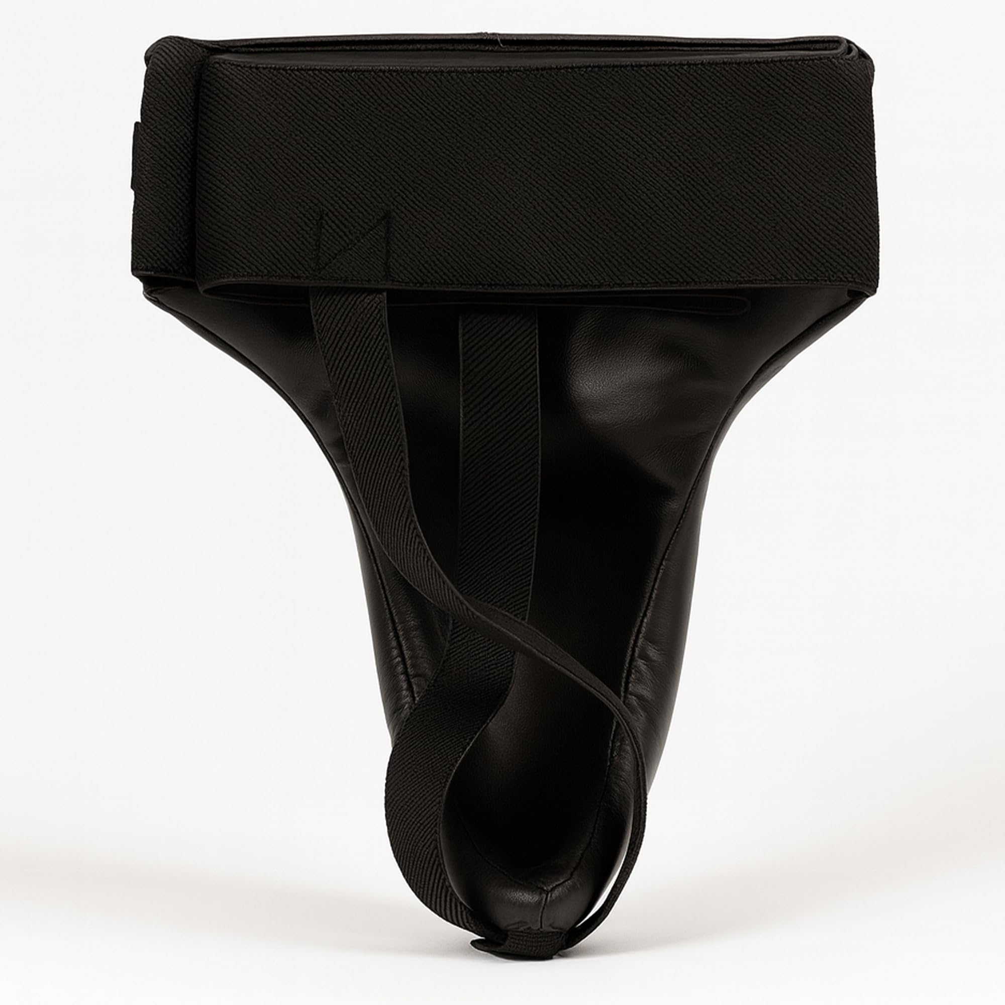 Alt View 2. Amber Sporting Goods - Boxing MMA Groin and Abdominal Protector EVA Foam PU Leather Deep Cup X-Large - Black.