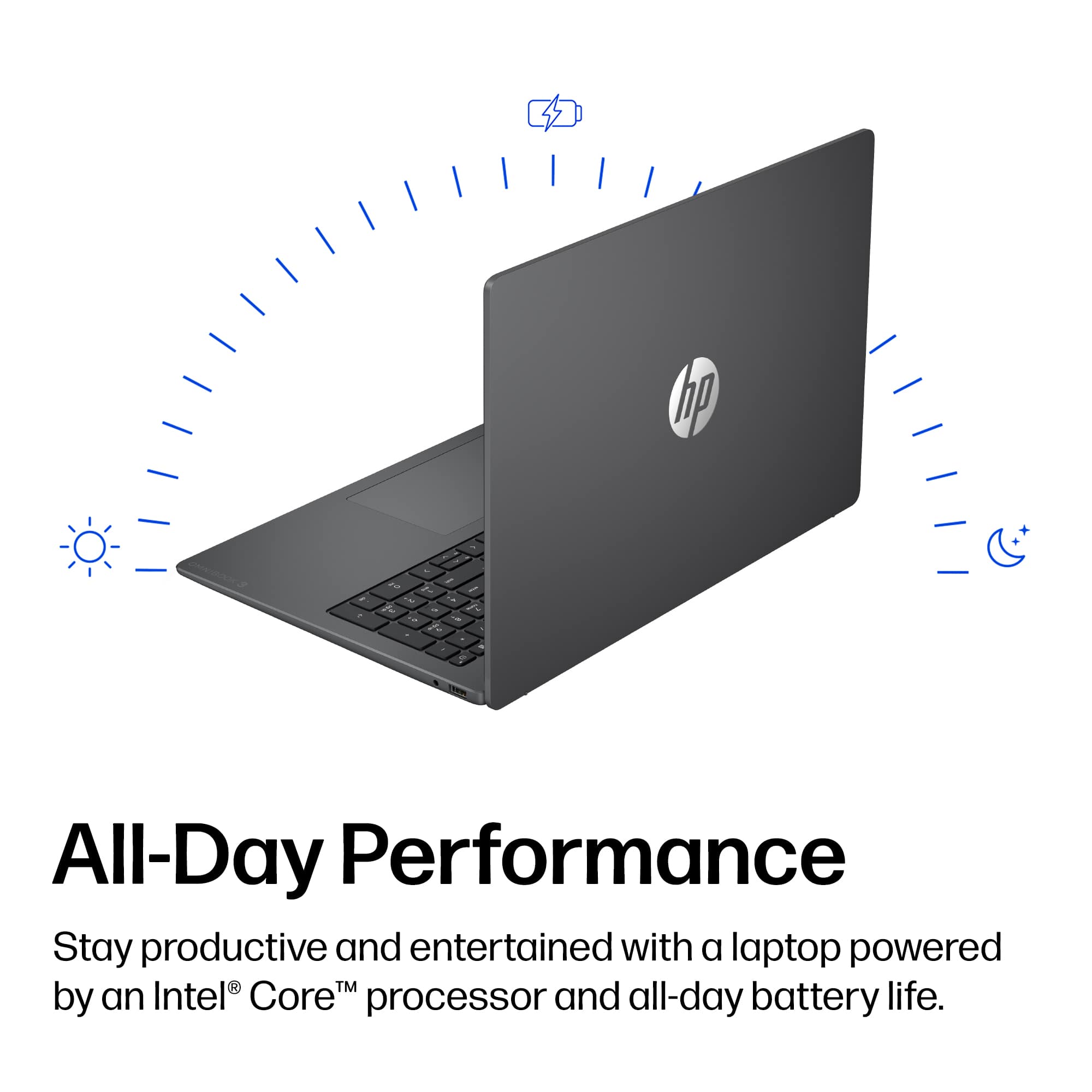 HP - OmniBook 3 - 16 2K Touchscreen Laptop - Intel Core 5 32