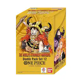 Bandai - One Piece TCG: The World's Strongest Warriors - Double Pack Set Vol. 12 DP-12 (2 OP-17 Packs)