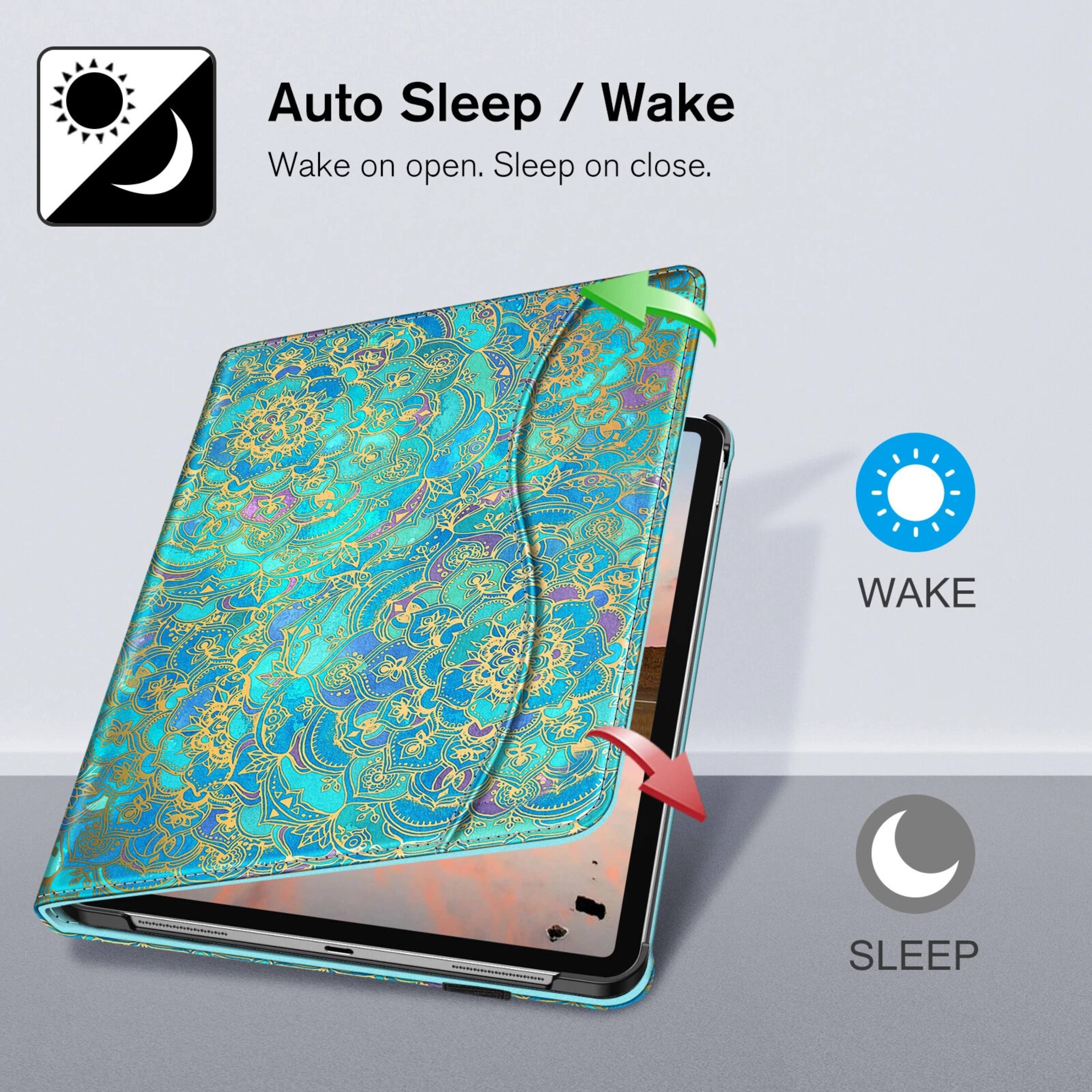 Auto Sleep / Wake  
Wake on open. Sleep on close.