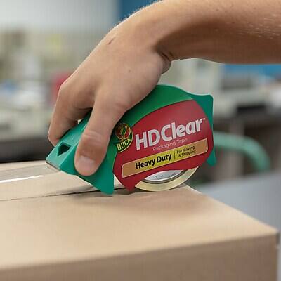 DUCK HDClear Packaging Tape For Shipping & Moving Heavy Duty