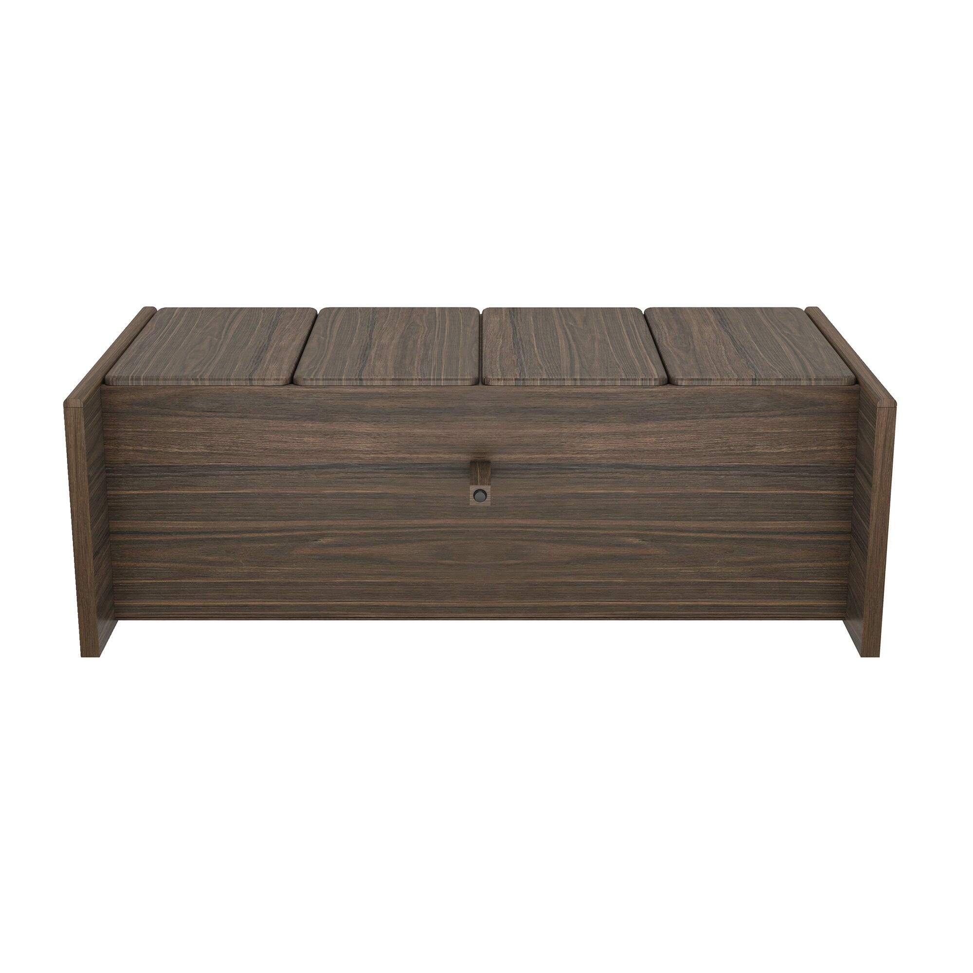 Alt View 7. Manhattan Comfort - Linda Modern 60" Sideboard - Walnut Brown.