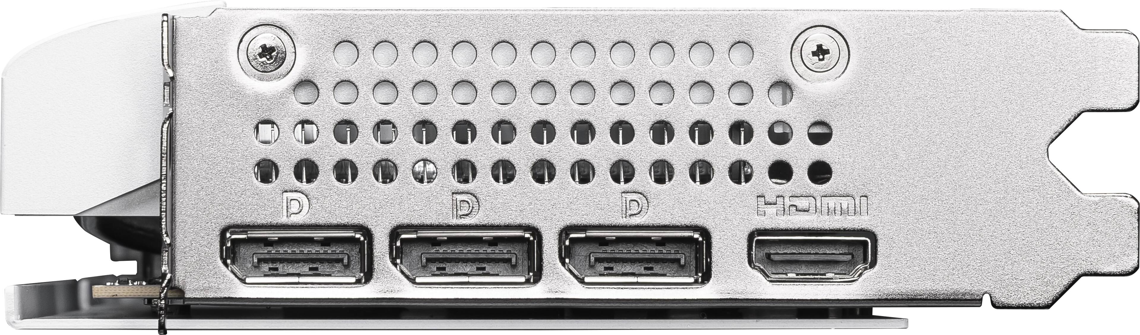 Alt View 5. MSI - NVIDIA GeForce RTX 5060 Ti 16G VENTUS 2X OC WHITE PLUS 16GB GDDR7 PCI Express Gen 5 Graphics Card - White.