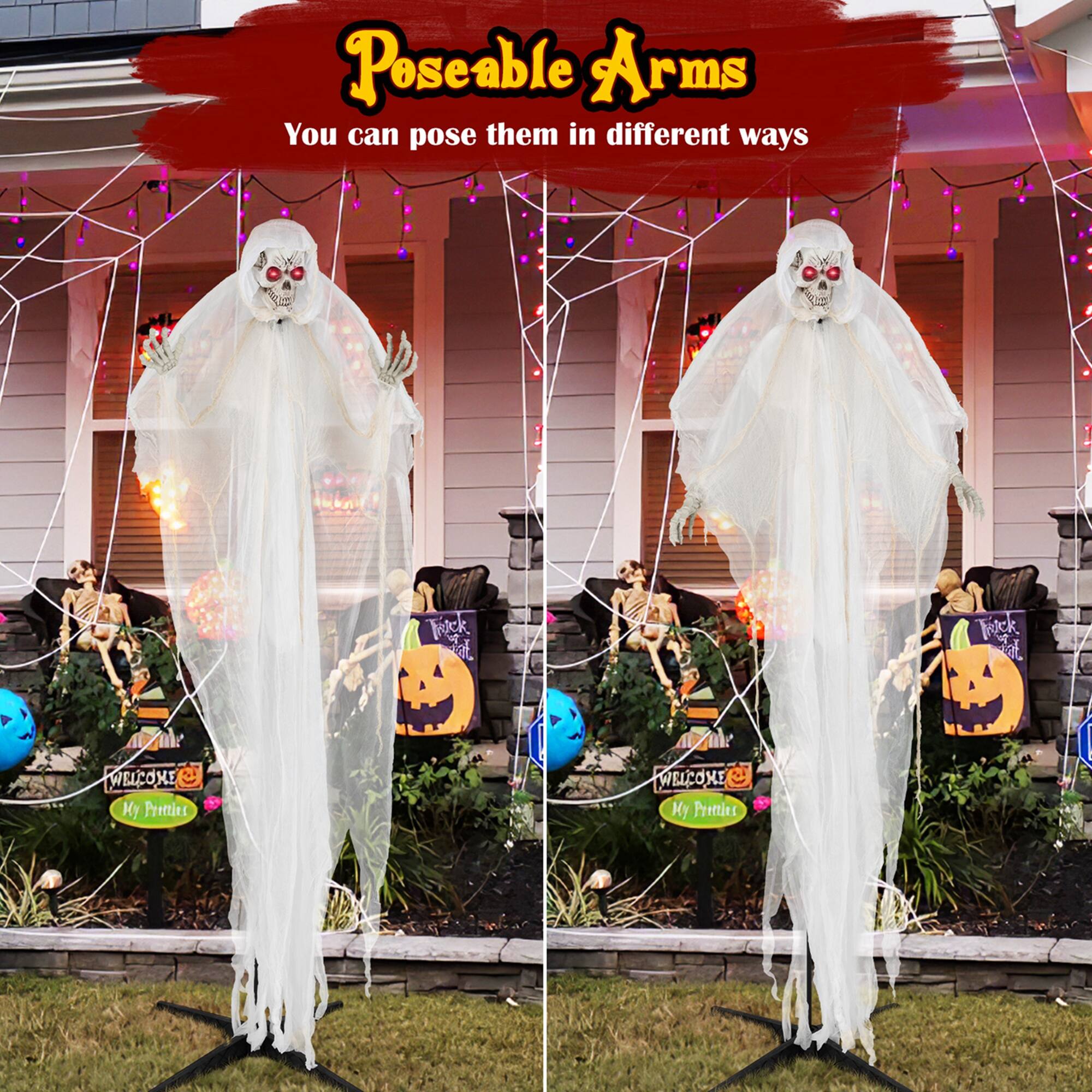 Poseable Arms: You can pose them in different ways.