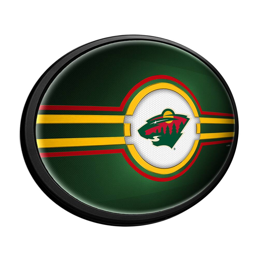 Alt View 1. The Fan-Brand - Minnesota Wild 18'' x 14'' Team Color Slimline Illuminated Wall Sign - Multicolor.