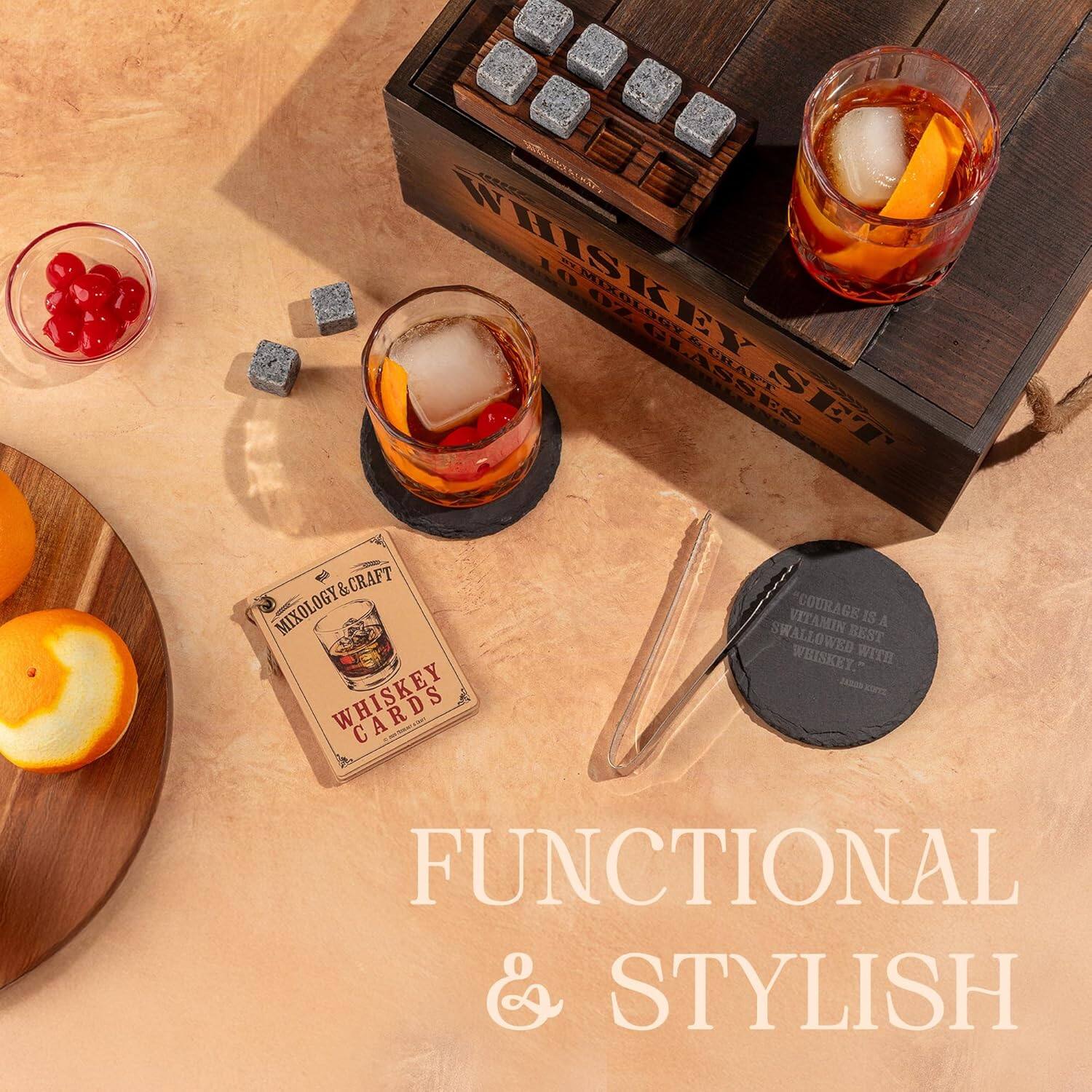 Zulay Kitchen Whiskey Gift Set - Thumbnail 4