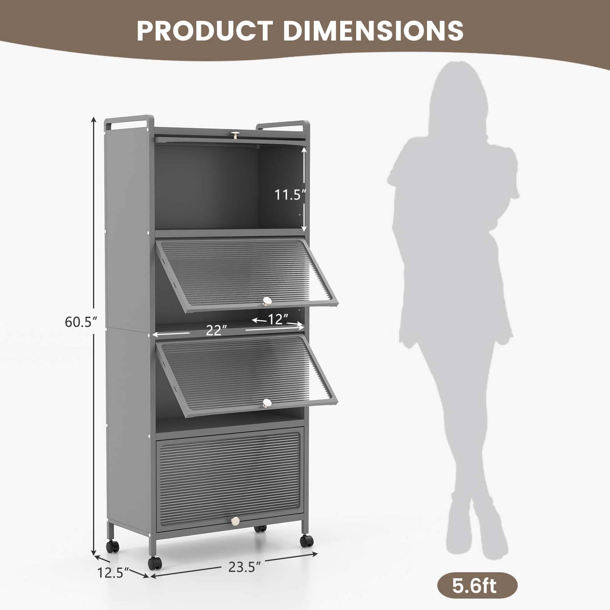 PRODUCT DIMENSIONS: 11.5" x 60.5" x 22" x 12" x 12.5" x 23.5" x 5.6ft