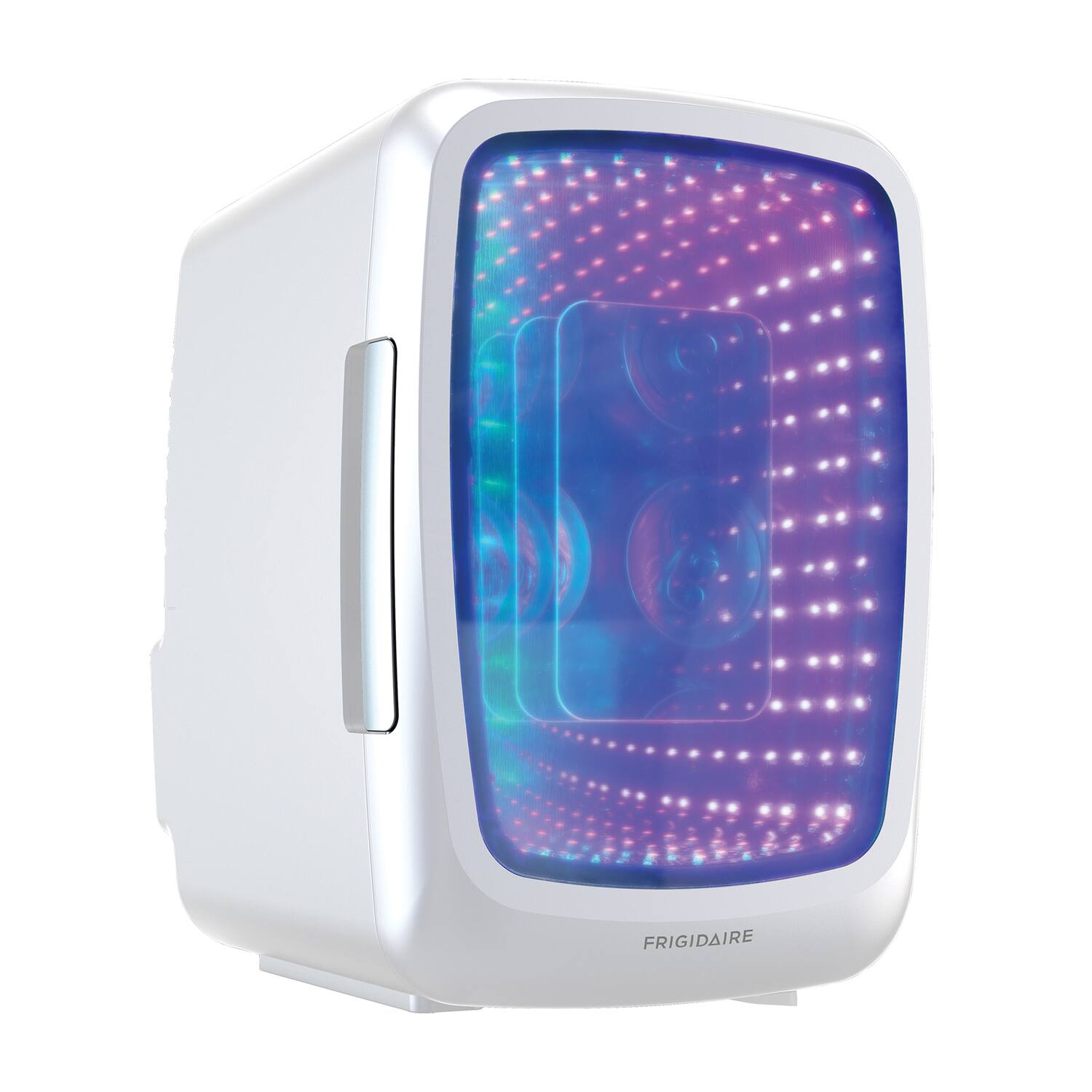 Frigidaire - Efmis179- 6-can Retro Gaming Light-up Portable Beverage Mini Fridge, Efmis179 - White