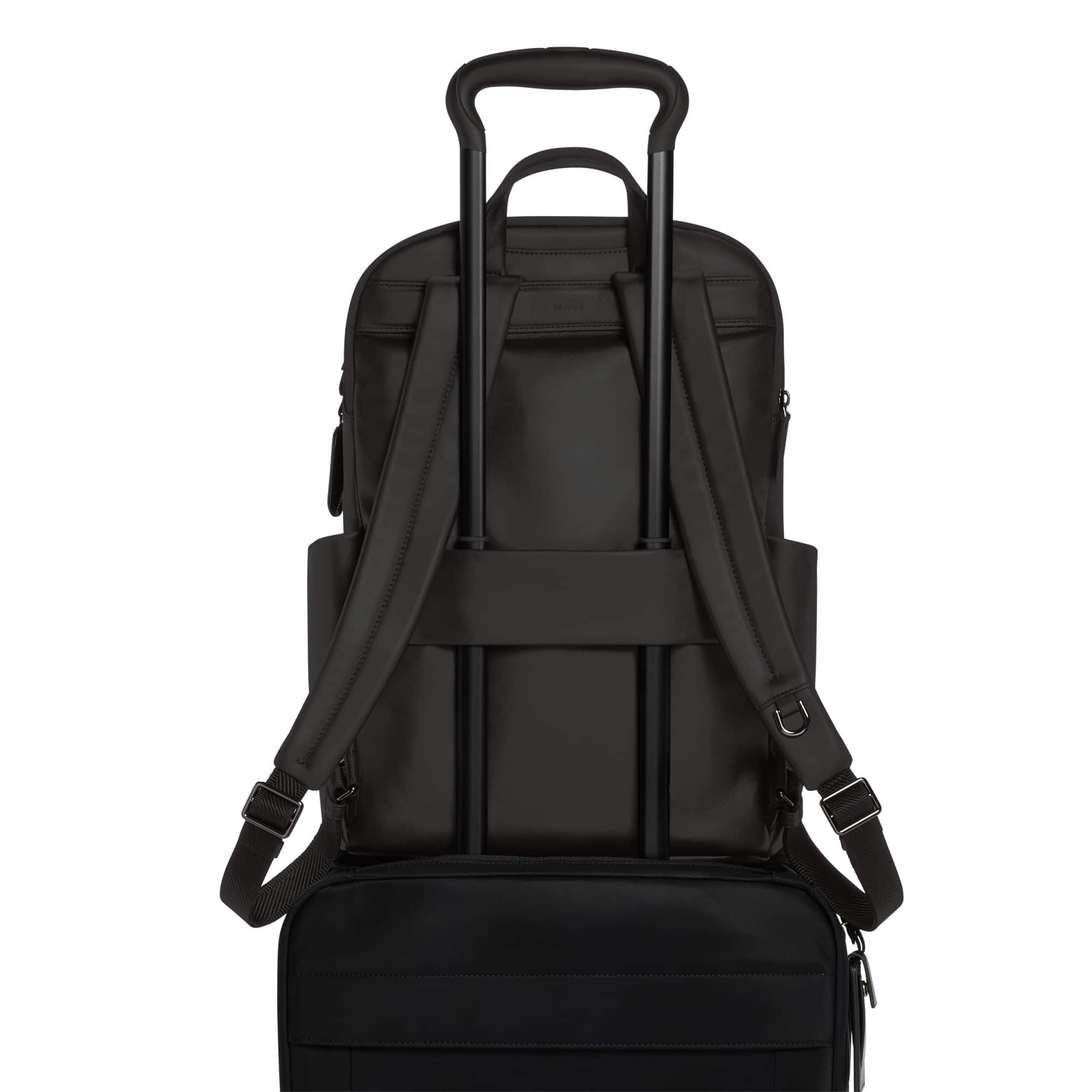 Alt View 11. TUMI - Voyageur Raina Backpack - Black / Gun Metal.