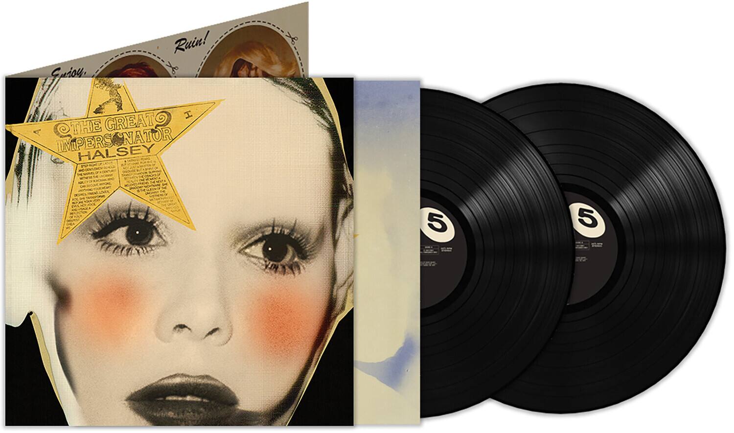 Sure, here is the corrected text:

---

**Ruins!**

**The Great Impersonator Halsey**

**5**

**5**

---