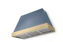 AGA - 48 inches - Externally Vented - Wall Range Hood - Stone Blue