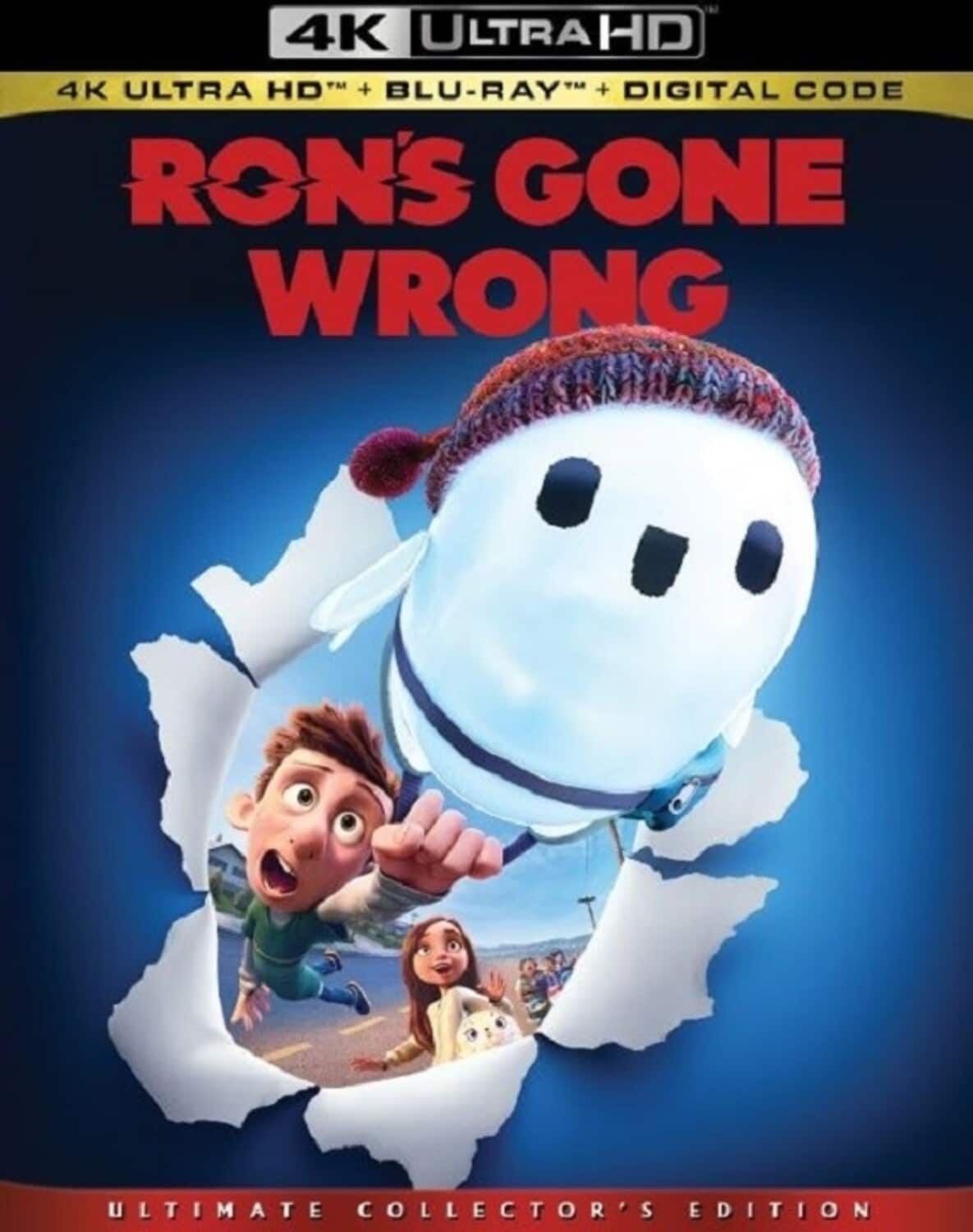 Ron's Gone Wrong  - 4K Blu-Ray