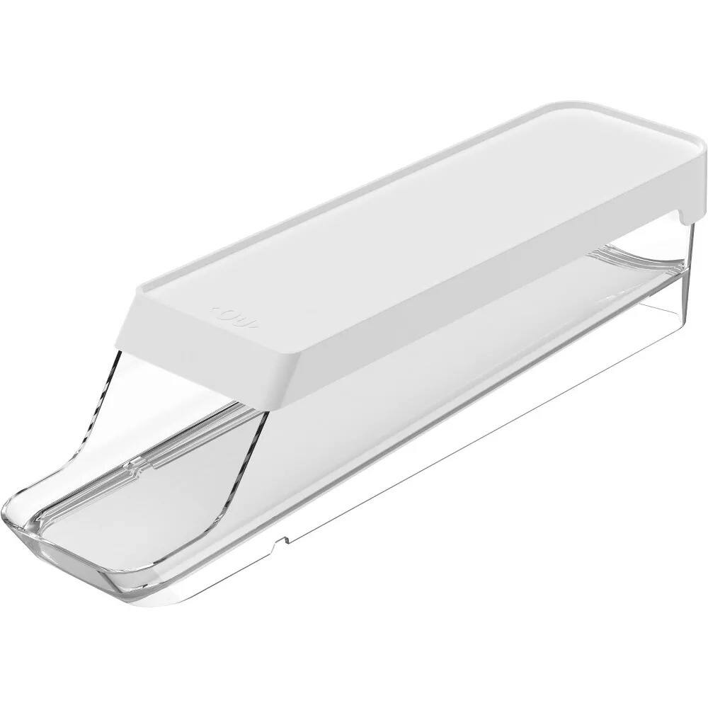 Alt View 3. OU - OU Egg Holder for Fridge, BPA Free Rolling Egg Organizer for Refrigerator Organization.