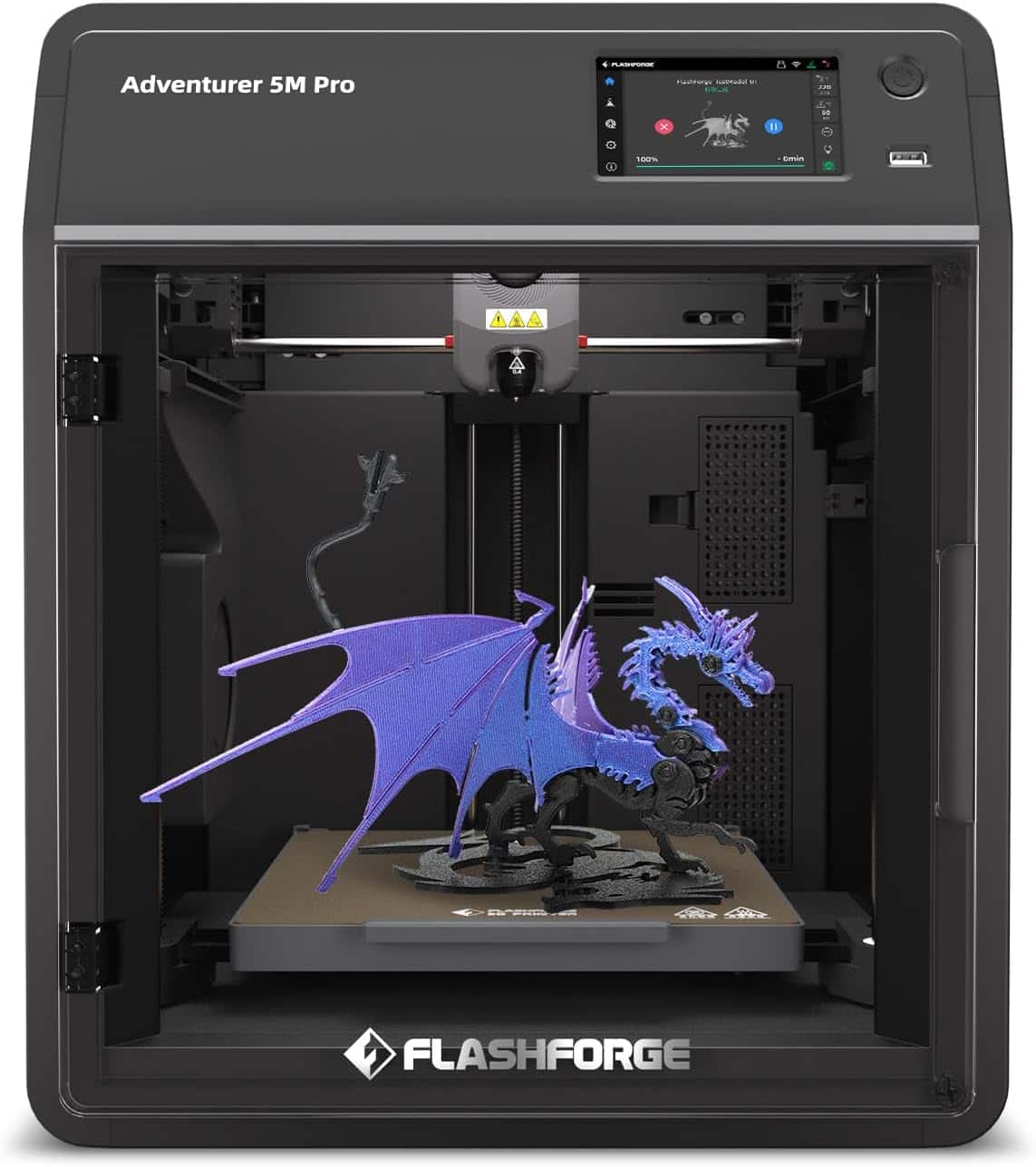 Flashforge - Adventurer 5M Pro 3D Printer, Enclosed CoXY Metal Structure, Safe for Home Use - Black price history on PriceWatchPro