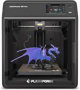 Flashforge - Adventurer 5M Pro 3D Printer, Enclosed CoXY Metal Structure, Safe for Home Use - Black