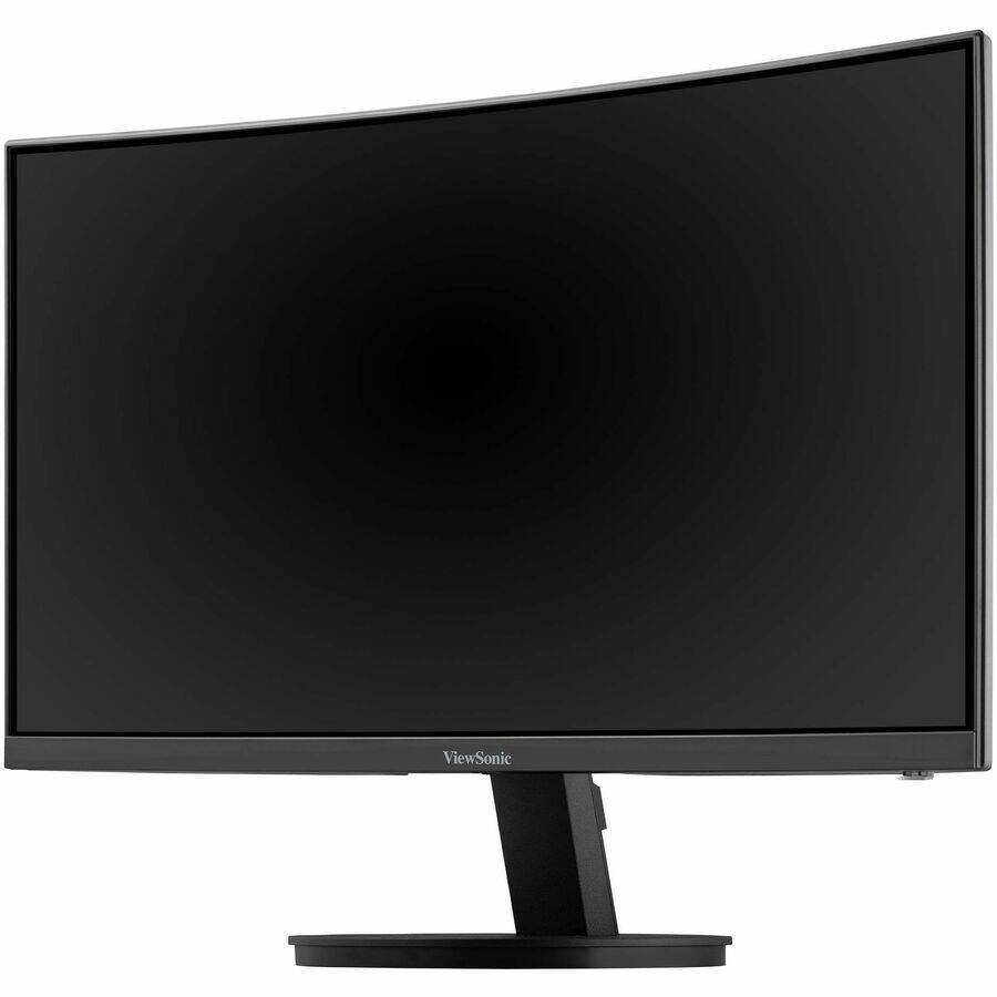 Alt View 1. ViewSonic - ViewSonic VA2416C 24 Inch Full HD 1080p Frameless Curved Monitor with Variable Refresh Rate, Eye Care, HDMI, and Display - Black.