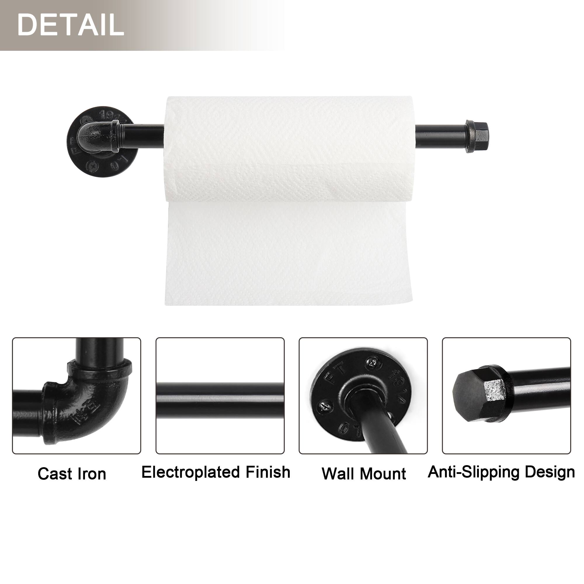 DETAIL

- Cast Iron
- Electroplated Finish
- Wall Mount
- Anti-Slipping Design