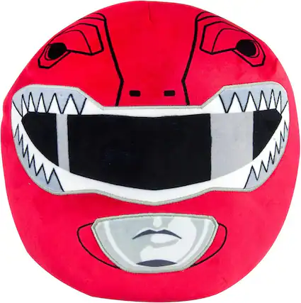 Front. TOMY - Tomy - Mighty Morphin Power Rangers - Red Ranger Club Mocchi Mocchi Plush - Collectibles - Multicolor.