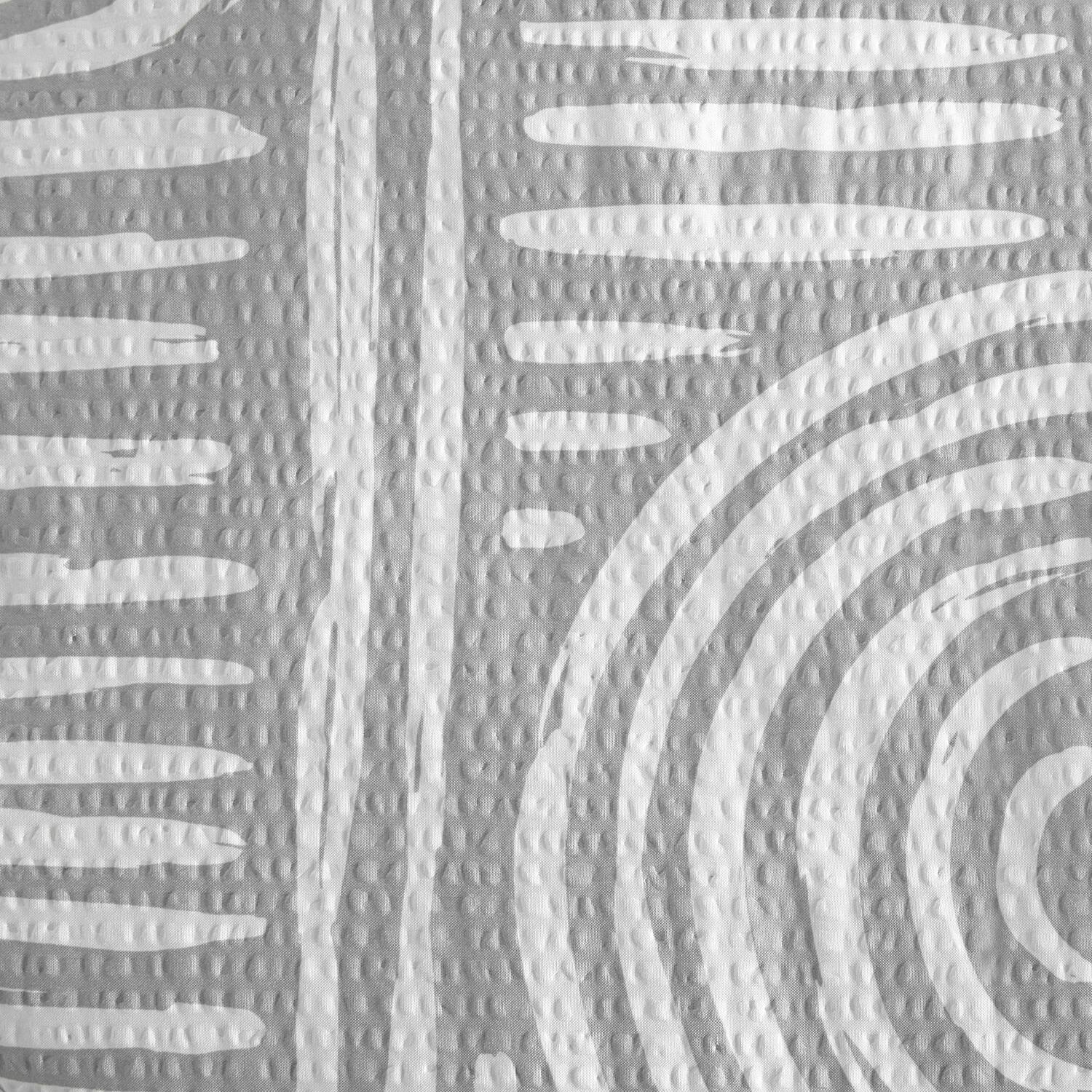 Left. Shavel Home Products - Shavel 100% Polyester Luxury Seersucker Brushstrokes Comforter Set Twin Gray - Gray.