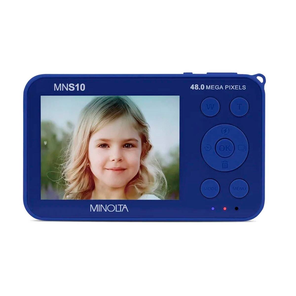 MNS10  
48.0 MEGA PIXELS  
W  
T  
OK  
MODE  
MENU  
MINOLTA