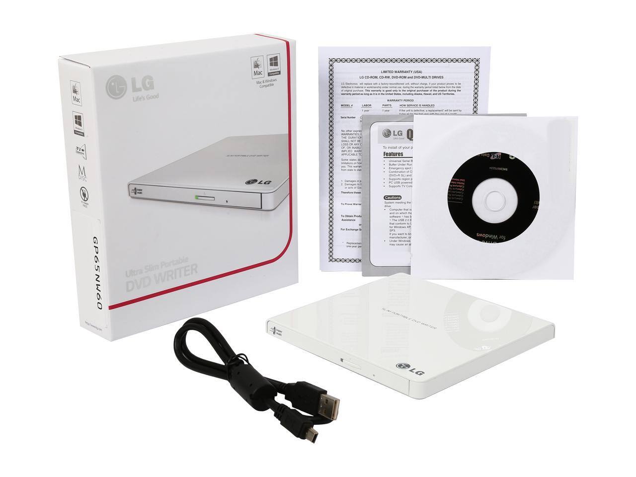 Mac  
LG Life's Good  
Mac & Windows Compatible  
LE C MODEL C  
LIMITED WARRANTY - COM INVELEUM AM TIVELMULT SERVES - BEELED PERICO - CENTER -  
LG  
TVO M  
97  
Lies  
Features - LASH  
Cautions  
GP65NW60  
Slim Portable Ultra WRITER DVD  
Exchange  
Windows