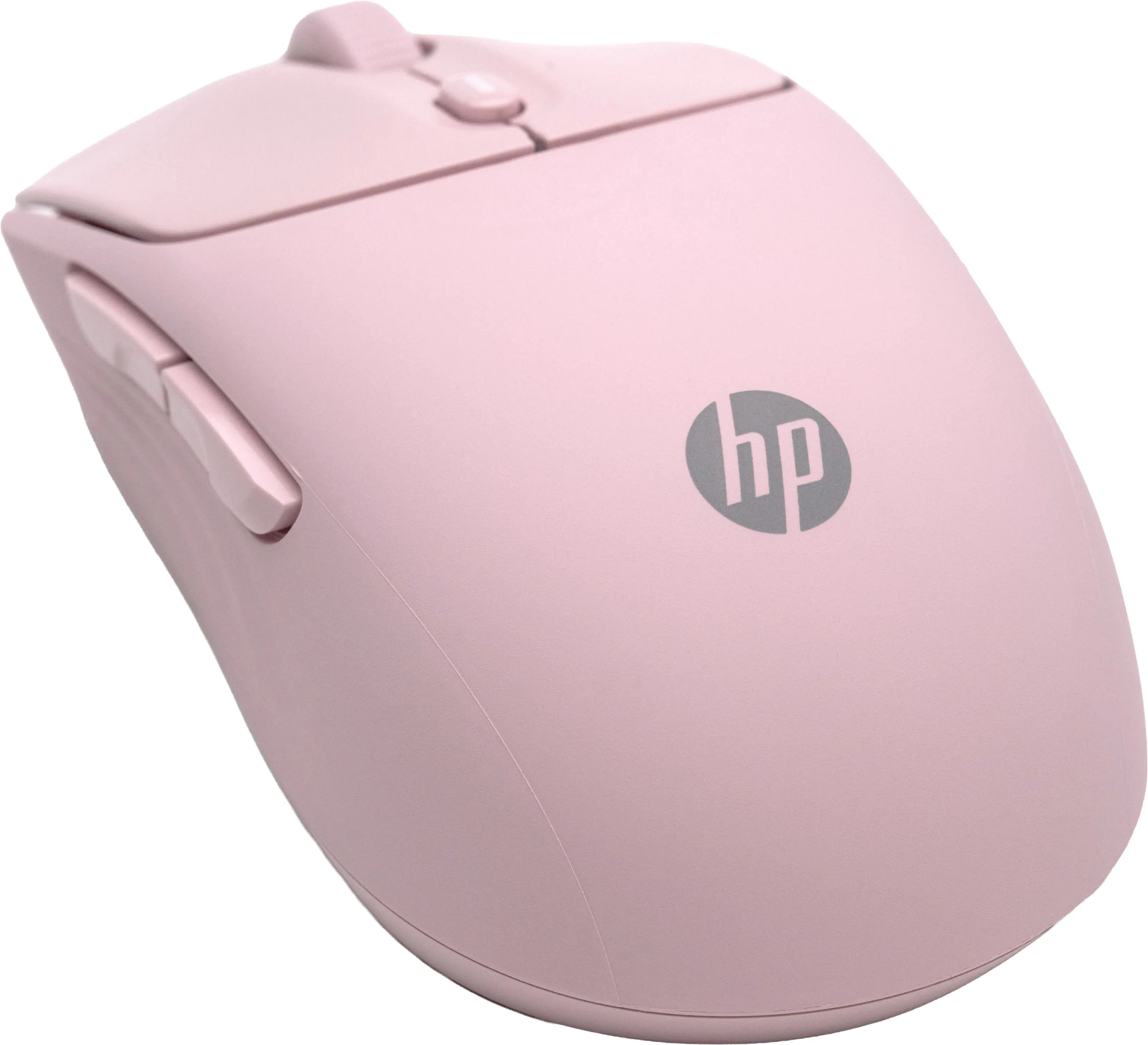 Alt View 4. HP - 400 Quiet Wireless Bluetooth Ambidextrous Mouse - Pink.