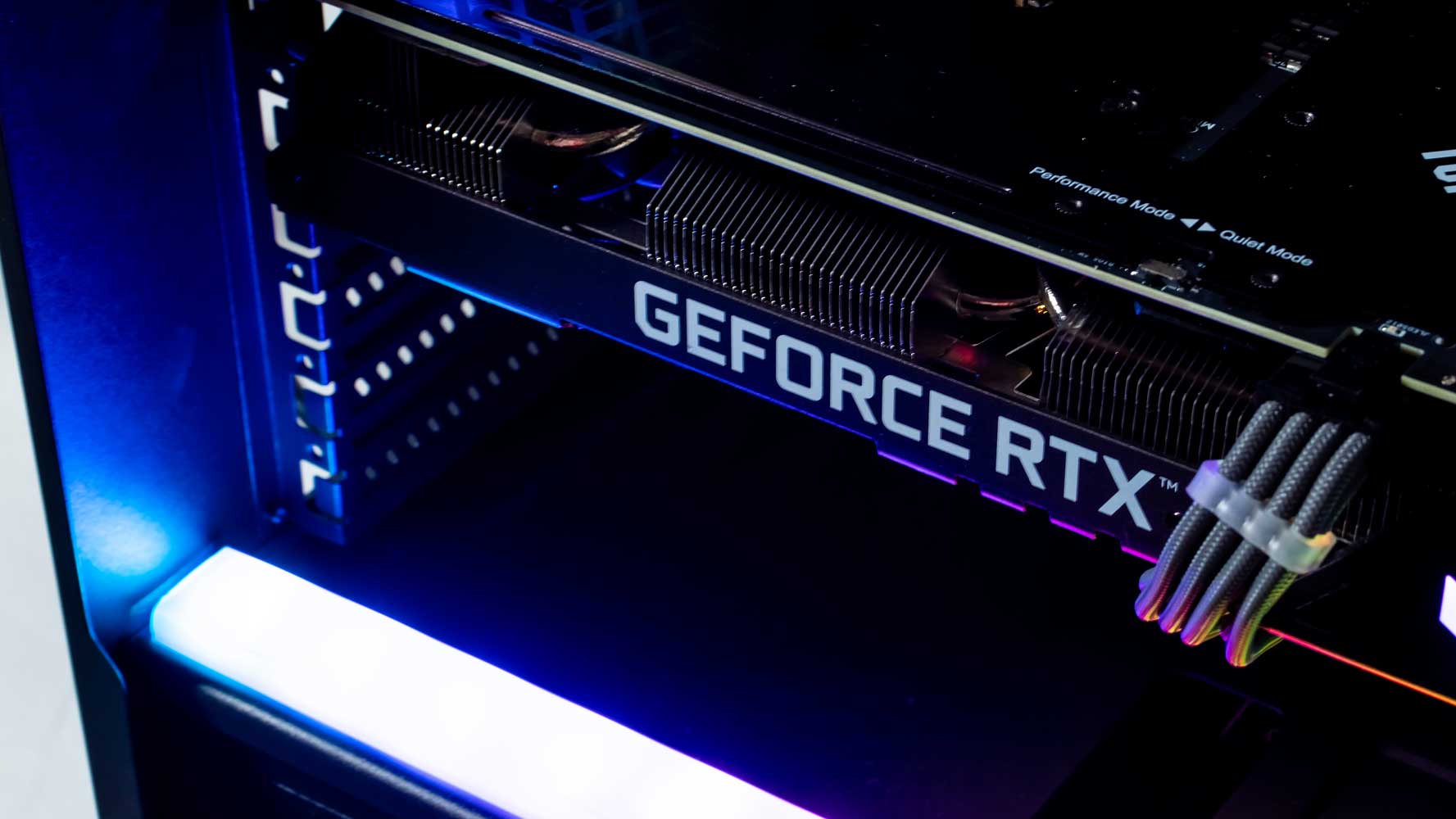 Performance Mode Quiet Mode GEFORCE RTX TM