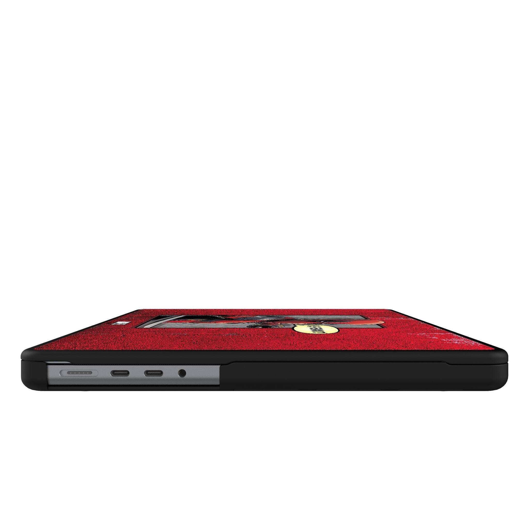 Alt View 2. Keyscaper - Marvel Badge Laptop Case - Apple MacBook Air 13-inch (M2, 2022)/(M3, 2024) - Deadpool 3.