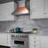 Alt View 4. ZLINE - ZLINE 30 in. Ducted Satin Stainless Steel Wall Mount Range Hood with Copper Shell - Copper.